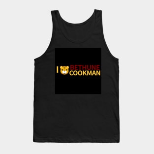 I Emoji Cat Bethune Cookman Tank Top